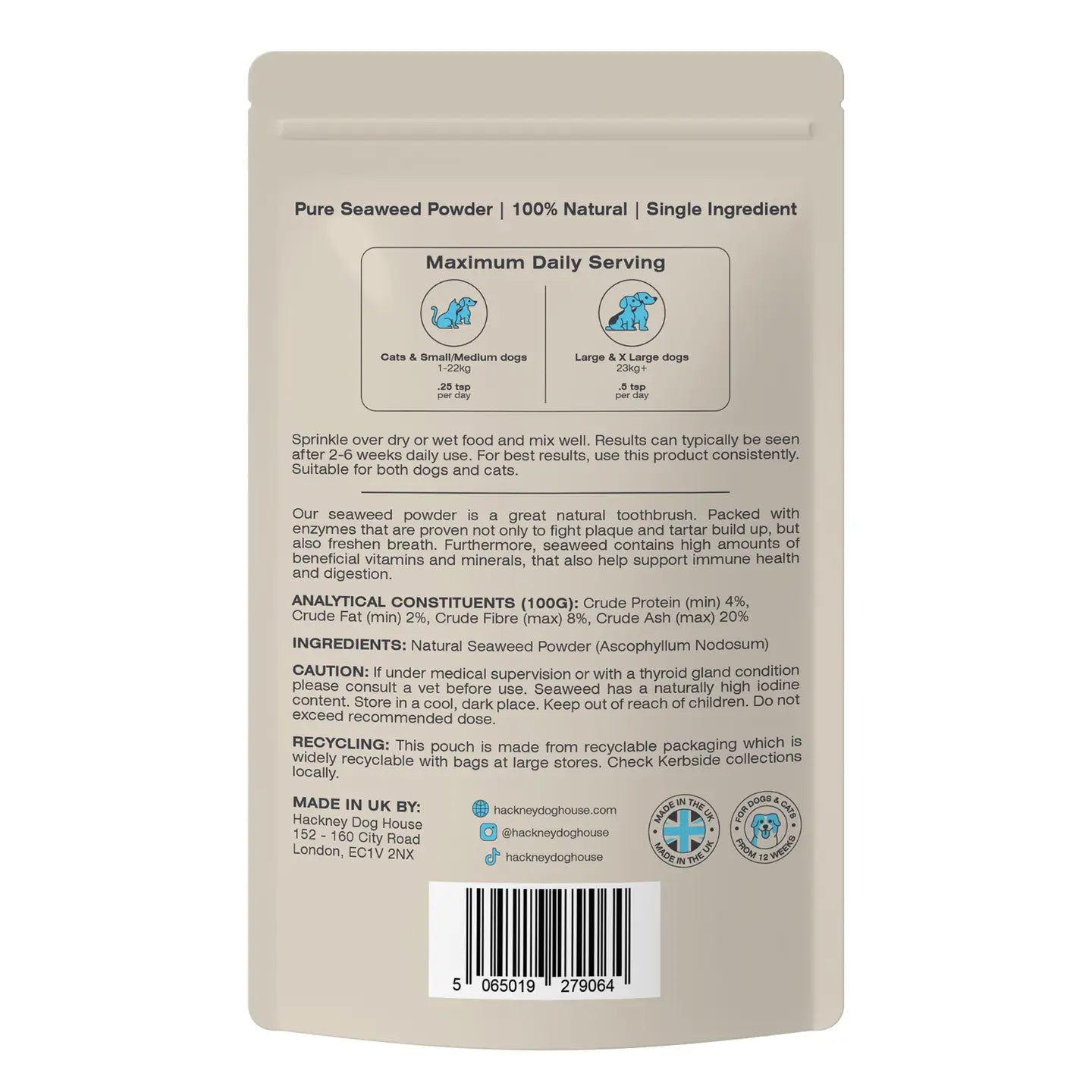 Plaque Seaweed Powder