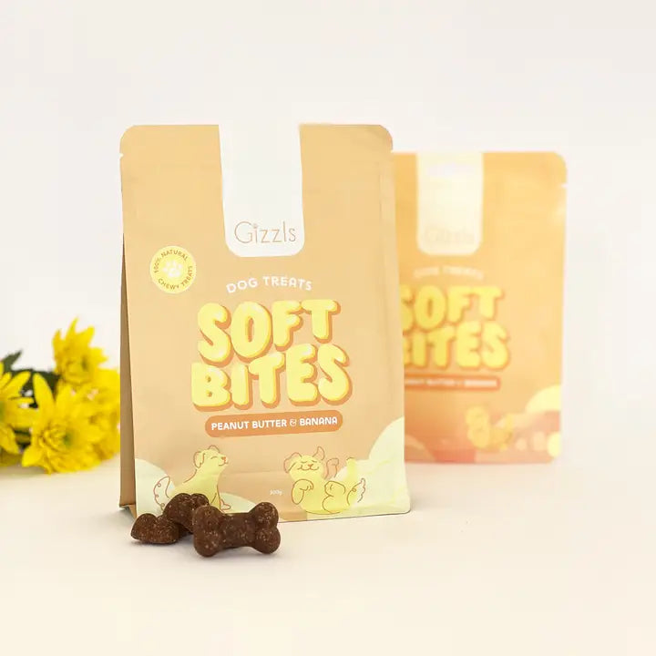 Soft Bites Peanut Butter & Banana Dog Treats