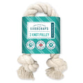 2 Knot Pulley - Natural Cotton Rope Toy