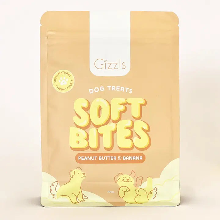 Soft Bites Peanut Butter & Banana Dog Treats