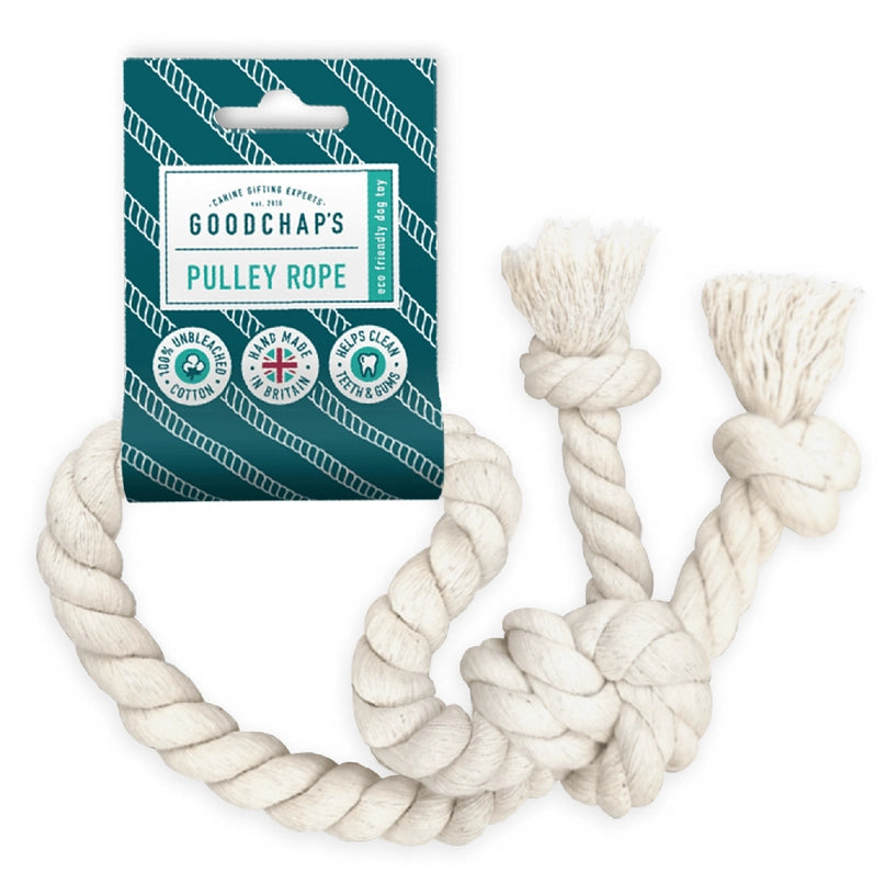 Pulley Rope - Natural Cotton Rope Toy