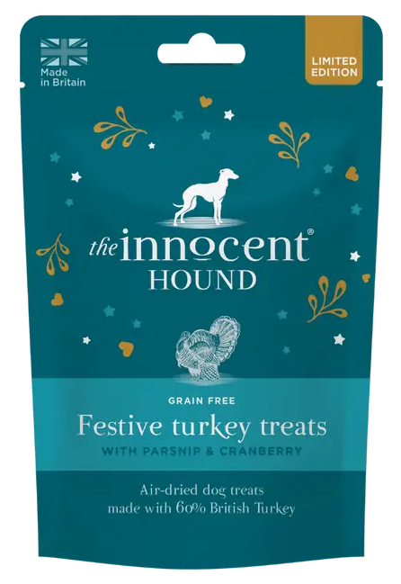 Festive Turkey Treats with Parsnip & Cranberry