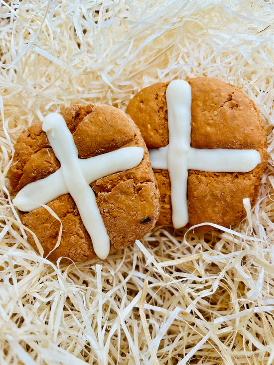 Dog Hot Cross Bun Box