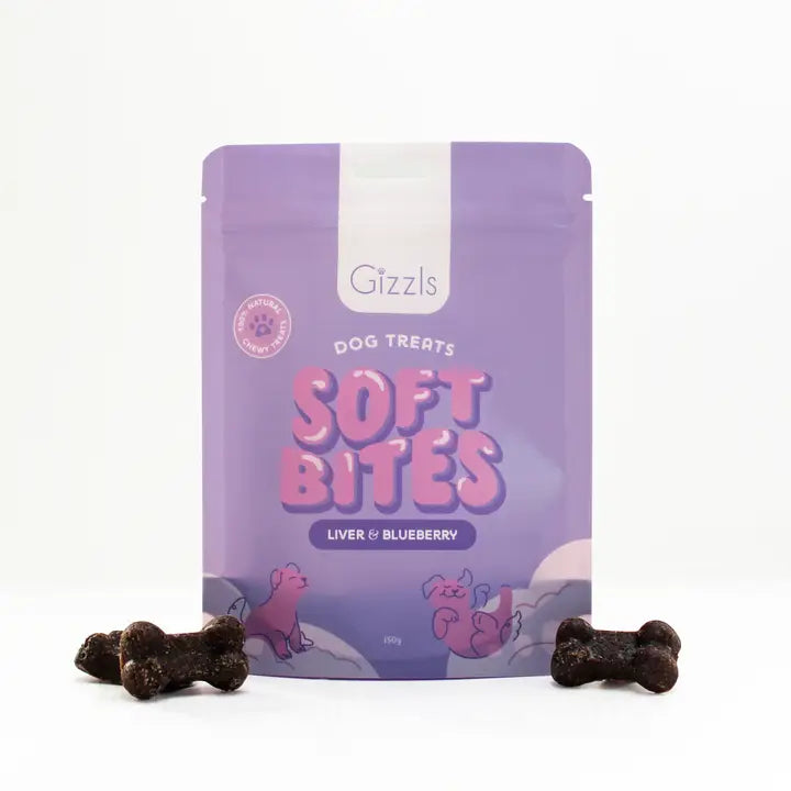 Soft Bites - Ostrich Liver & Blueberries