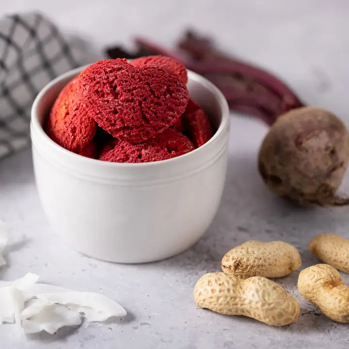 Grain Free Beetroot Heart Dog Treats
